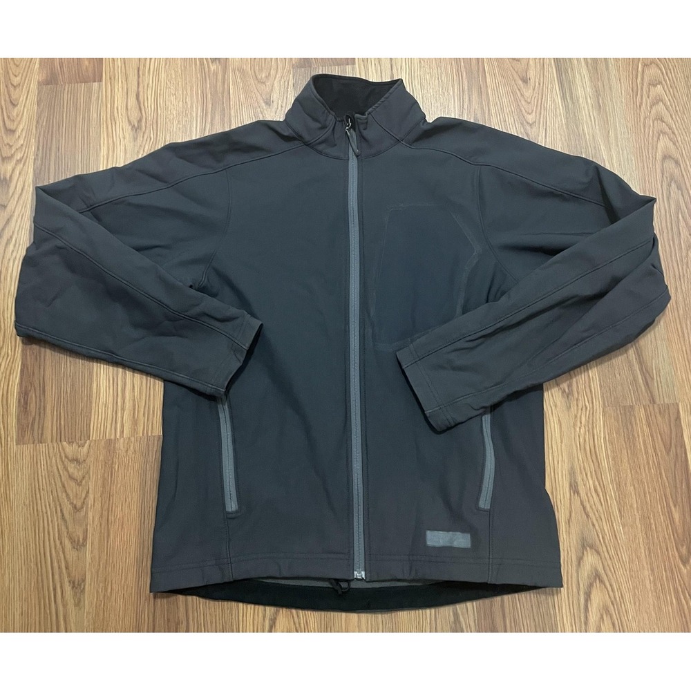 REI Co-op Softshell Jacket Mens Medium Full Zip Fleece Lined Hiking - Picture 1 of 10
